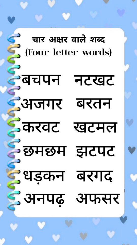 Char Akshar Wale Shabd